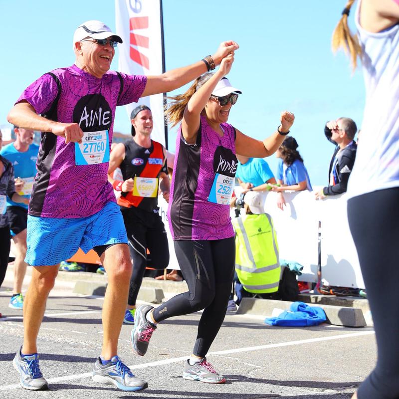 City2Surf participants wearing Running Tees
